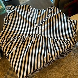 SHEIN striped blouse